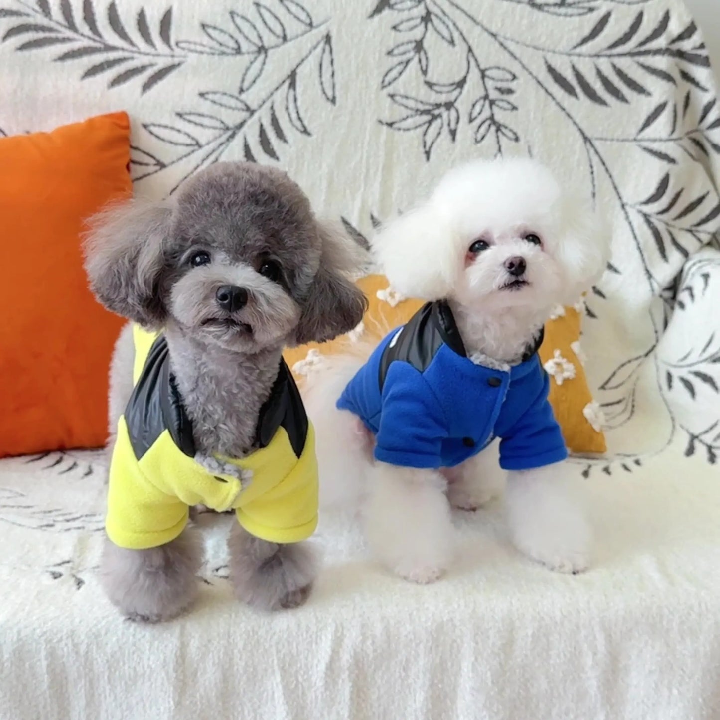 the SNUGGLESOFT WINTER WEAR - Warm Thick Jacket for Dog Cat, Winter Coat Fashion Clothes, Cool & Stylish Outfit for Small Pets, Puppy/Kitten Wear