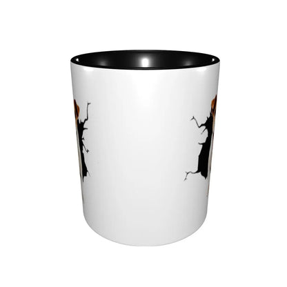 Dog Jack Russell Terrier -cute Gift Jack Russell Terrier For Mom Mug Funny Ceramic Coffee Cups Tea Mugs Milk Cup Drinkware Gifts