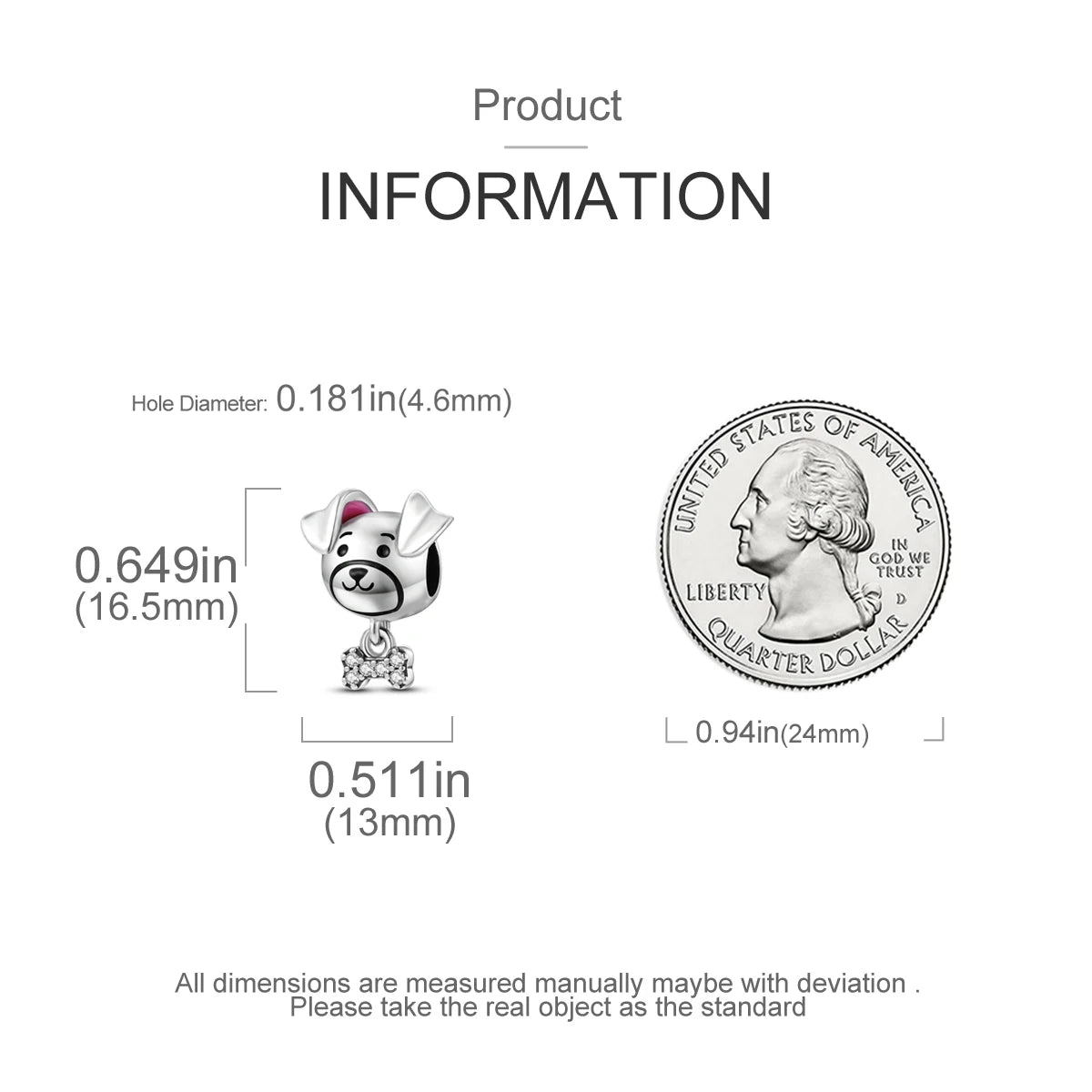 Dog Pet Charms 925 Silver Doggy Paw French Bulldog Bones Beads fit Original Bracelet DIY Fine Jewelry