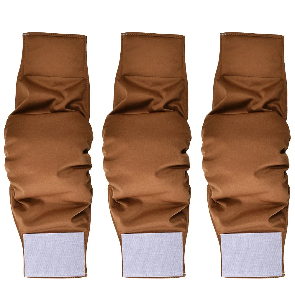 3 Pack Washable Male Dog Diaper Pet Sanitary Panties For Small Medium Dogs Adjustable Nappy Belly Band Wrap Diapers Pug Supp;ies