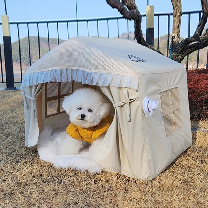Outdoor Camping Pet Tent Waterproof Breathable Warm Inflatable Portable Small and Medium Dog Cat Nest