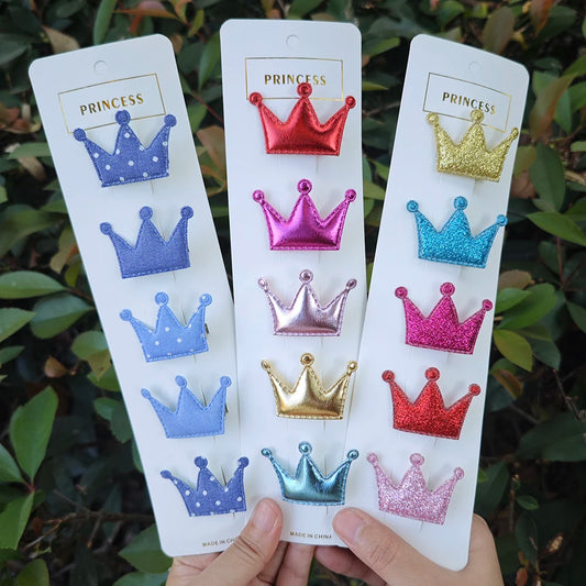 10 Pieces Dog Hair Clips Cute Candy Color Pet Hairpin 10 Different Styles Crown Barrettes For Small Dogs Puppy Hair Accessories