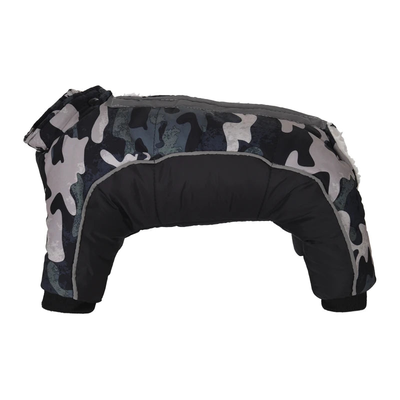 the CHILLGUARD REFLECTIVE COAT - Winter Pet Clothes, Warm Thick Fleece Puppy Jacket, Coat for Small Cozy Dogs, Reflective Costume, Chihuahua, French Bulldog Outfits