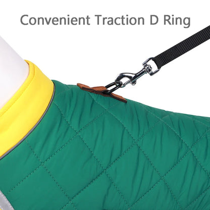 the ARTICSTRIDE WINTER COAT - Large Dog Jacket, Waterproof Pet Clothes for Medium Dogs, Winter Warm Big Dog Coat, French Bulldog Costume, Labrador/Husky Outfits