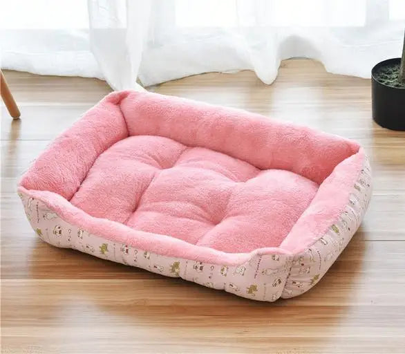 2023 Warm Soft Plush Pet Bed for Small Medium Large Dogs Round Cat Bed House Dogs Mat Dog Sleep Kennel Mat Cama Perro