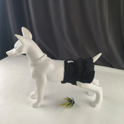 Female Dog Skirt Edge Physiological Pants Washable And Reusable Anti-Harassment Pet Dog Diaper Pants