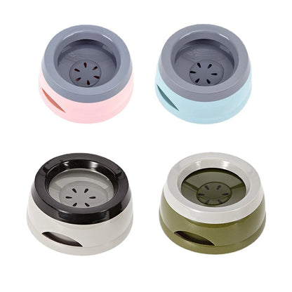 1PC Pet Water Bowl for Car, Anti-Slip and Splash-Proof Keeps Mouth Dry Floating Water Bowl Leak-Proof Water Basin Easy to Carry