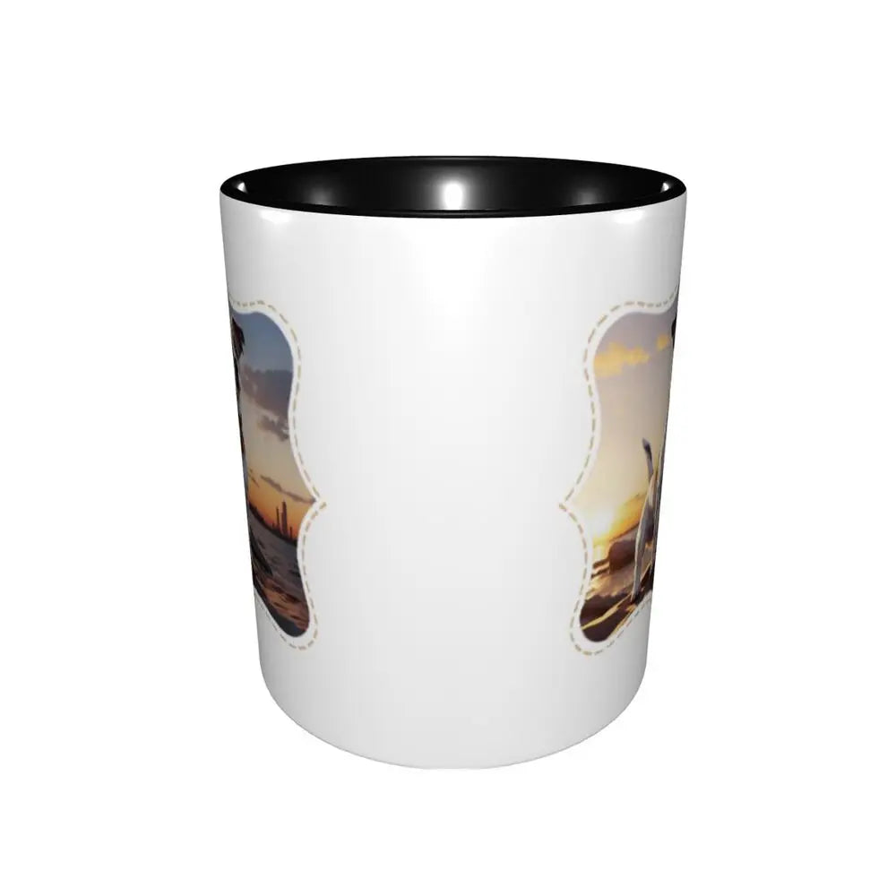 Dog Jack Russell Terrier -cute Gift Jack Russell Terrier For Mom Mug Funny Ceramic Coffee Cups Tea Mugs Milk Cup Drinkware Gifts