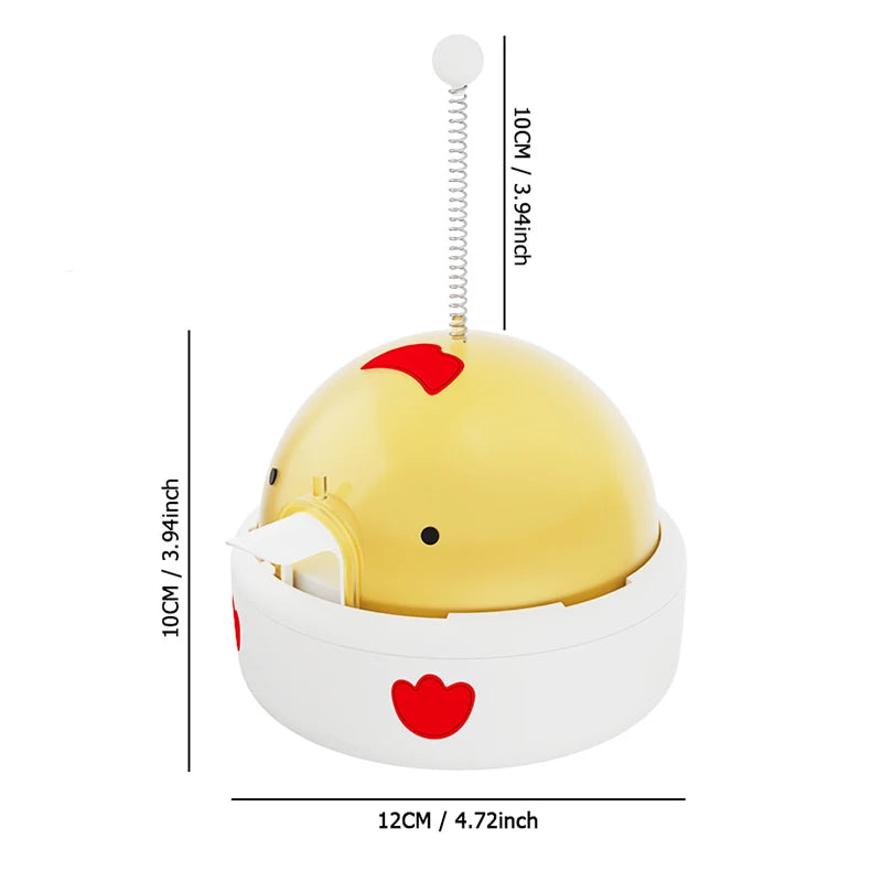 Dog Feeding Toy Interactive Food Dispenser Built in Battery & Sounder Inspiring Patience & Curiosity of Pets Cat & Dog Snack Toy