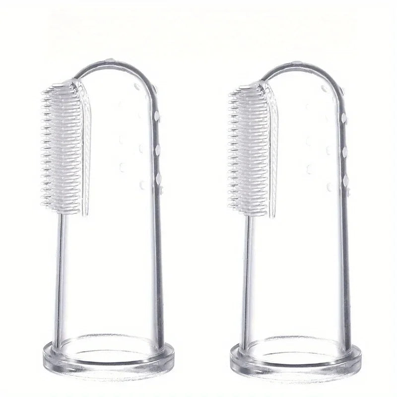 16pcs, Ultra-Soft Silicone Toothbrush for Dogs & Cats - Best for Dental Health,Gentle on Teeth & Gums,Easy To Use,Dog Toothbrus