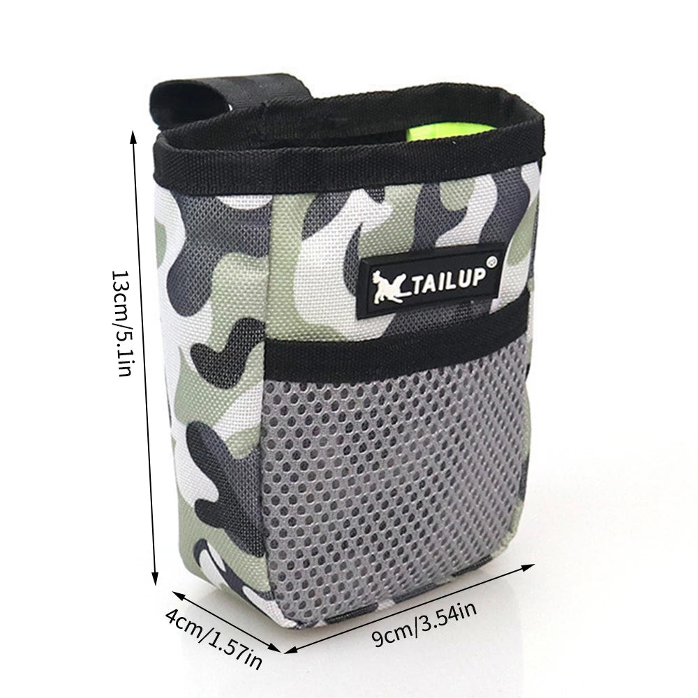 the TRAINSMART TREAT POUCH - Pet Dog Puppy Training Treat Snack/Bait Pet Feed Pocket/Pouch, Obedience Agility Pouch Food Bag, Pocket Snack Reward Waist Bag