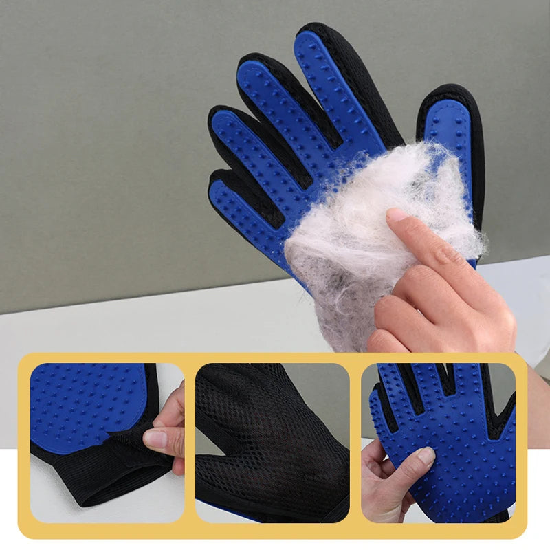 the GROOMING & BEAUTY KIT - 8PCS Complete Grooming Pet Brush Beauty Kit, Cleaning Brush Storage Bag, Dogs Nail Clipper - Flea Comb Cat Hair Removal Brush Kits