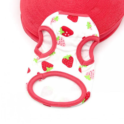 the COOLBARK SUMMER TEE - Dog Clothes Summer Thin Dog Vest T-Shirt, Print Dog Cute Outfits, Chihuahua, Pet Clothing, French Bulldog, Pug Costumes, Puppy Shirts