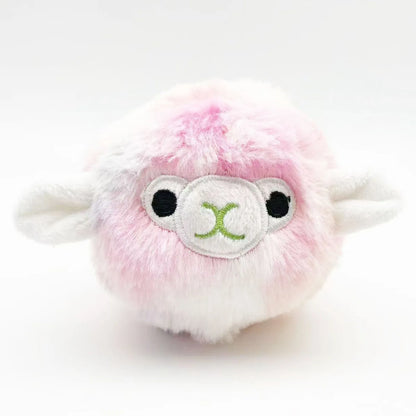 Pet dog toys, plush prickly balls, squeaking sounds, cute alpaca teeth grinding, accompanying various dogs of all sizes