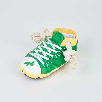 1PC Soft Bite-Resistant Dog Toy Sneakers Molar Toy Shoes Model Dog Love Bite Hiding Food Toys