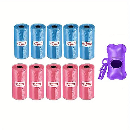 the COLORFUL POOP BAGS - 1200PCS Random Color Cartoon Paw Graphic Dog Poop Bags, Pet Poop Bags, Leak-Proof Dog Waste Bags for Pet Supplies