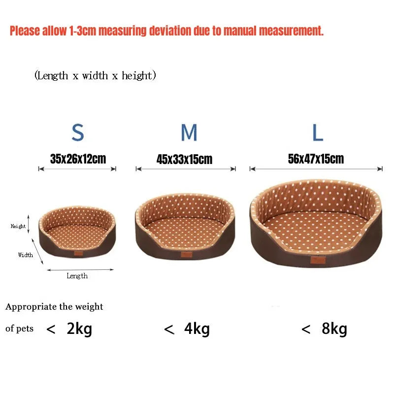 Dog Kennel pet bed Two-sided wave point dog kennel dog kennel for Small Medium pet mattress 3D dog Sofa pet bed cat bed