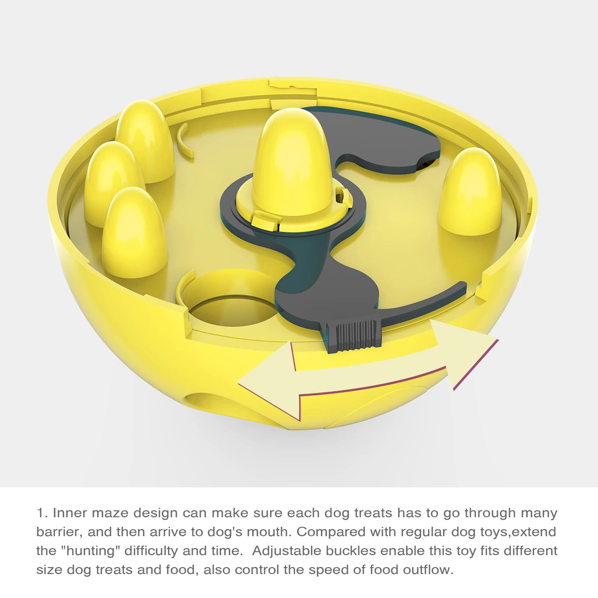 Treating Training Dog Toys Interactive Planet Treat Puppy Plaything Multifunctional Food Dispensing ABS Pet Toys for Big Cat Dog