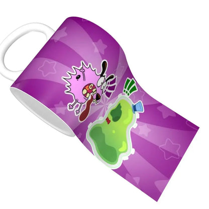 Personalized C-Courage The Cowardly Dog Coffee Mug DIY Ceramic Milk Tea Mug Cup