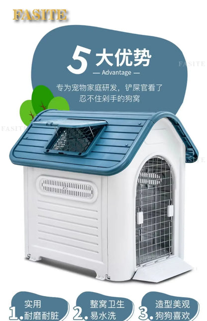the BACKYARD DOG - Large Kennell Crate Doghouse, Accessories Playpens Outdoor Carrier, Doghouse Pet Supplies, Play Pen Mascotas Dog Furniture