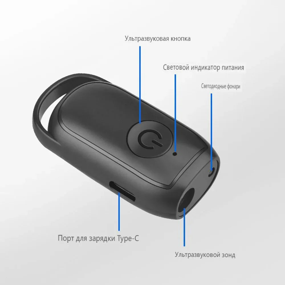 the ECHOGUARD DOG TRAINER - Ultrasonic Dog Repeller Mini Portable USB Charging Distance, Training Device with LED-Defense for Outdoor Dog Behavior Control