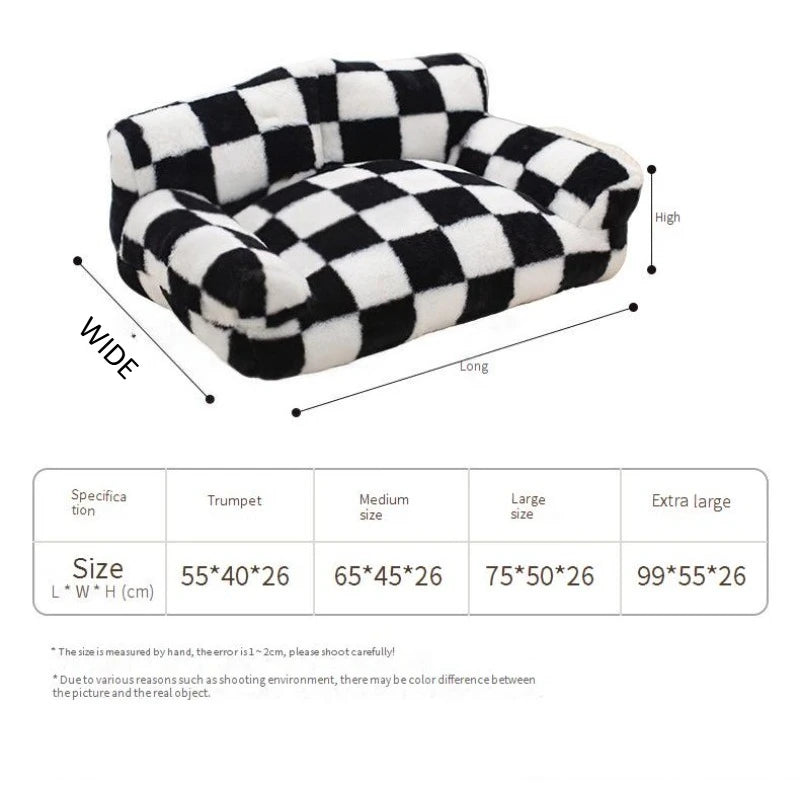 2025 Thickened Soft and Comfortable Pet Nest New All-season Universal Warm Large Wear-resistant Dog Kennel Pet Supplies