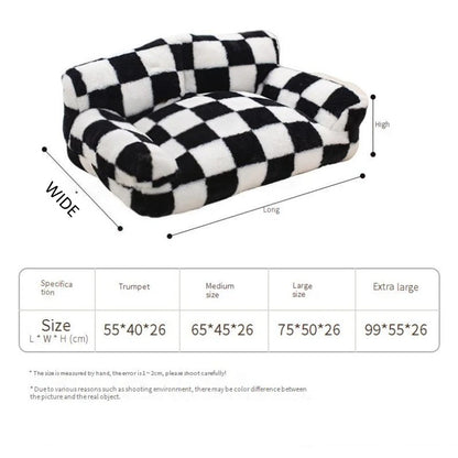 2025 Thickened Soft and Comfortable Pet Nest New All-season Universal Warm Large Wear-resistant Dog Kennel Pet Supplies