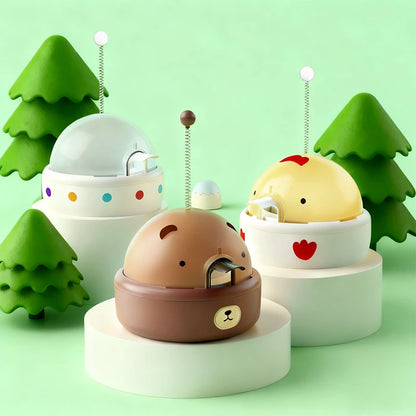 Dog Feeding Toy Interactive Food Dispenser Built in Battery & Sounder Inspiring Patience & Curiosity of Pets Cat & Dog Snack Toy