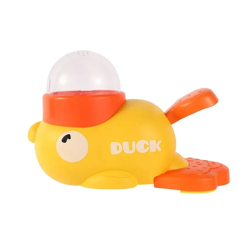 Cartoon Little Yellow Duck Shape Interactive Dog Toys Anti-Slip Design Pets Intelligence Exercise Feeder Food Dispenser Supplies