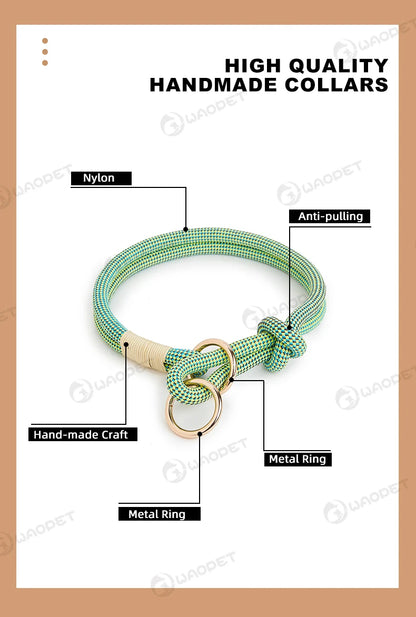 the SIMPLESTRIDE DOG COLLAR - Pet Dog Lead Rope Simple Trendy Style Collar, Leashes for Small/Medium and Large Dogs, Bulldog, Alaskan Malamute, Corgi, Teddy Dog