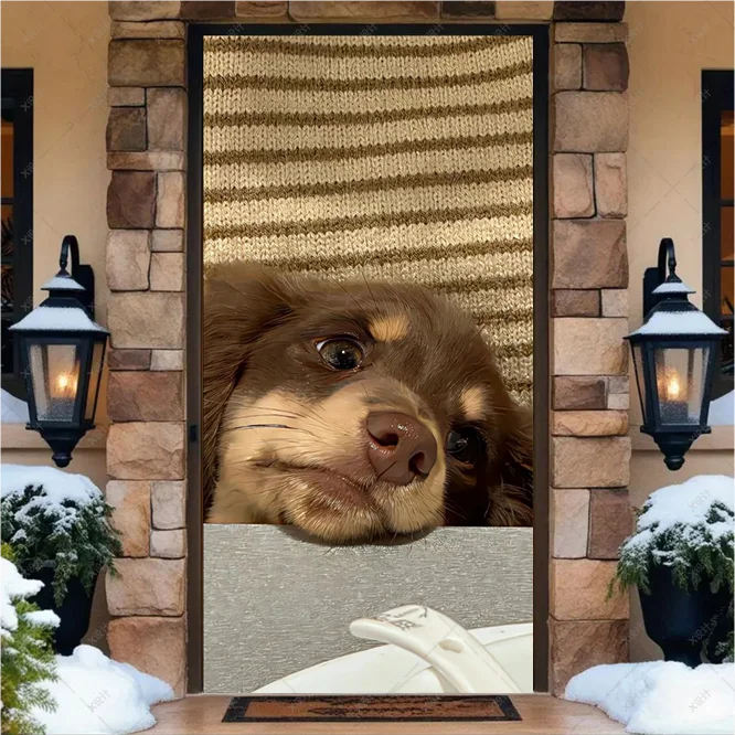 Cute Dachshund Theme Birthday Party Decorations Lovely Puppy Backdrop Cake Insert Banner Balloon Baby Shower Supplies Child Gift