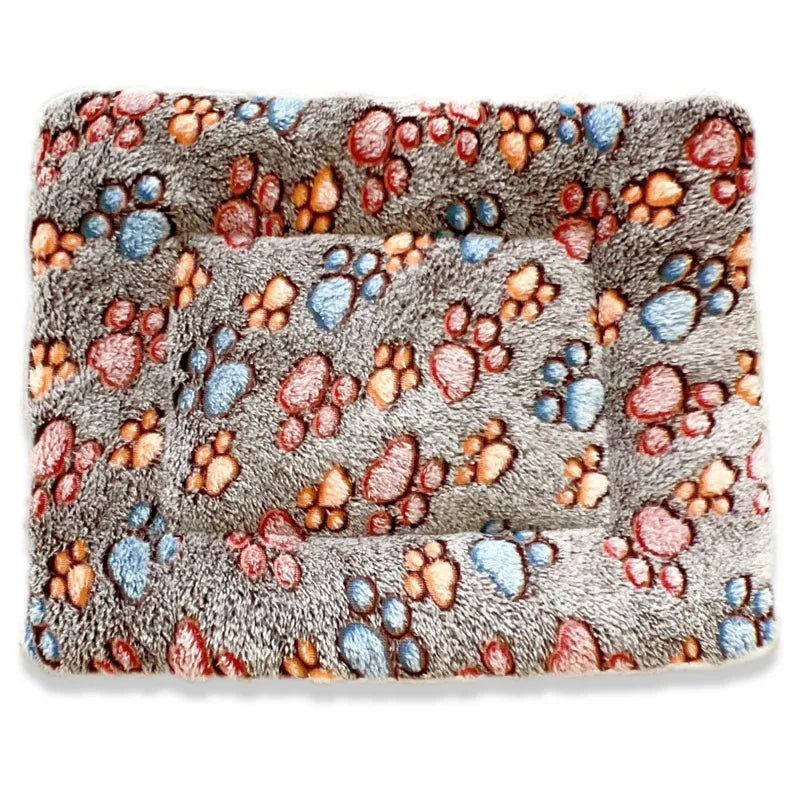 Pet Sleeping Mat Washable Plush Bed Mats for Cats Small Dogs Pad Blanket Warm Kitten Cushion Dog Accessories