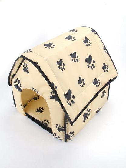 Warm and Comfortable Pets House Detachable and Washable Dog/cat Bed Suitable for Small Dogs and Small To Medium-sized Cats Cave