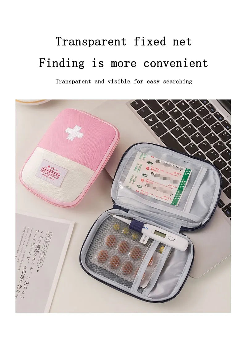 the PORTABLE PET MEDICAL KIT - Portable Medical Kit for Business Trips, Outdoor First Aid Kit, Portable Small Medicine Bag, Home Storage Bag, Medical Bag