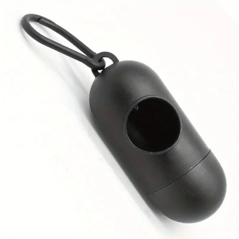 the CAPSULE CLEAN BAG HOLDER - Pill Shaped Poop Bags Dispenser, Garbage Holder Dispenser, Pet Supplies For Dogs, Collars And Leashes