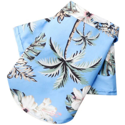 Summer Pet Dog Clothes Cool Beach Hawaiian Style Dog Cat Shirt Breathable Dog T-Shirts Chihuahua Dog Costumes Pet Puppy Clothing