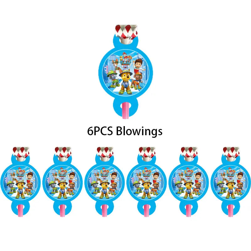 Paw Patrol Birthday Decoration Skye Birthday Decorations Set Balloons Backdrop Plates Cups Paw Patrol Birthday Party Favors Gift