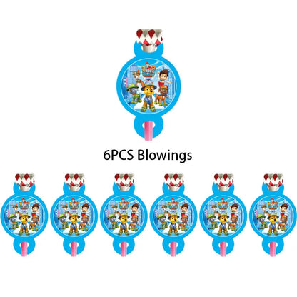 Paw Patrol Birthday Decoration Skye Birthday Decorations Set Balloons Backdrop Plates Cups Paw Patrol Birthday Party Favors Gift