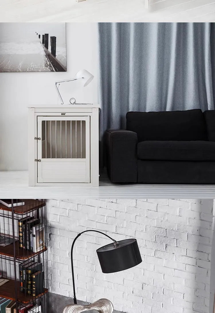 Indoor Special Use Have A Dog A Small House Light luxury Creativity Design Home Use Living Room Medium Sized Small Size Dog Cage