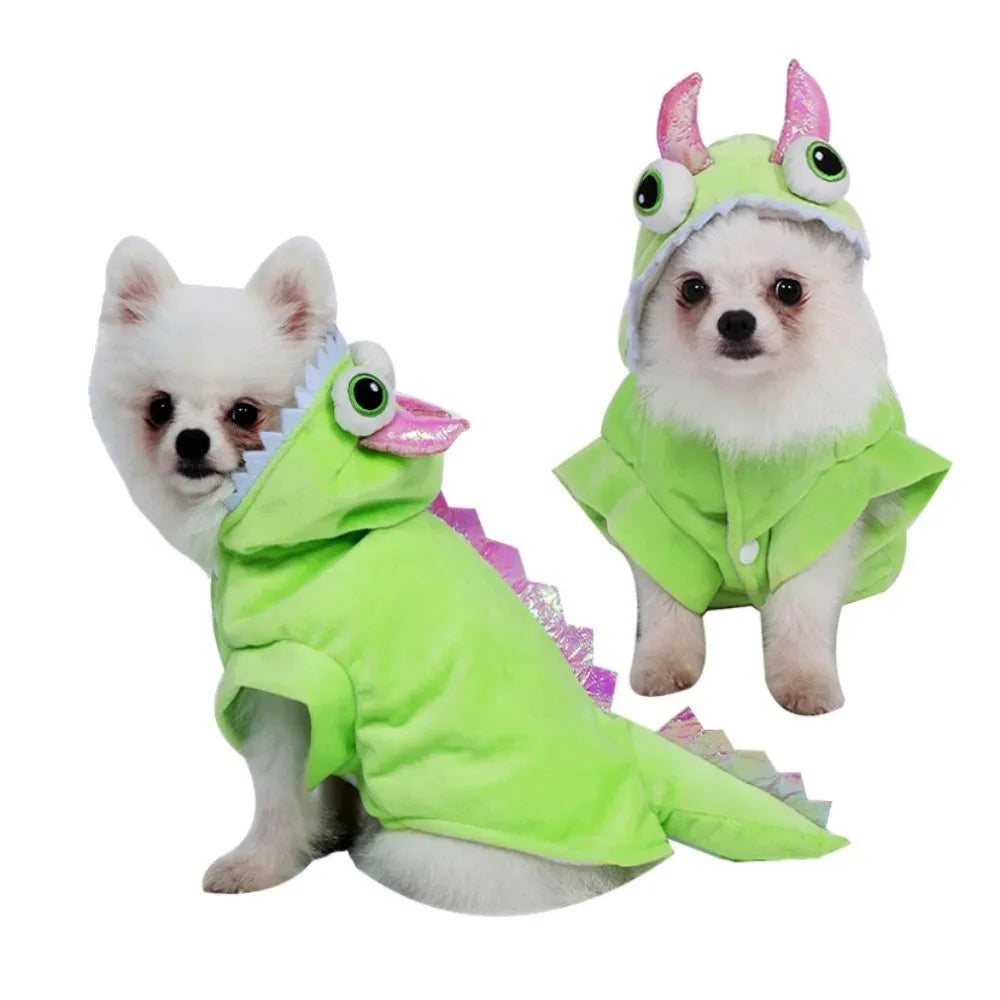 Pet Clothes Halloween Funny Pumpkin  Pirate Transformation Cat Small Dog Transformation Dress Photo Dog Clothes Pet Supplies