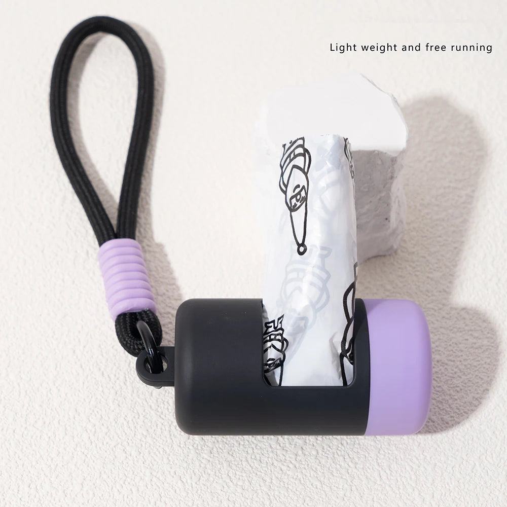 the POOP SCOOPER DISPENSER - Pet Poop Scooper Bag, Portable Pet Waste Bag, Dispenser Color Matching Dog Garbage Holder/Dispensers, Cleaning Supplies Accessories