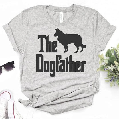 the COLLIECULTURE STREET TEE - Border Collie T-Shirts, Women Graphic Streetwear Top, Female Funny Clothes