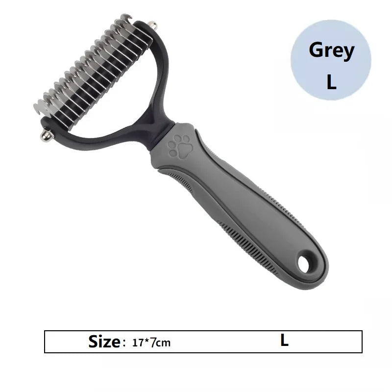 Pet Deshedding Brush Dog Hair Cats Comb Brush for Dog Grooming Shedding Supplies Short Hair Puppy Brush Large Dog Comb