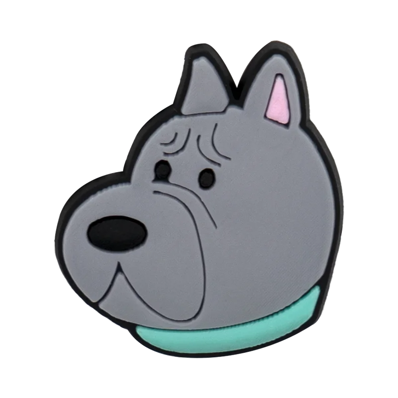 1pcs PVC Dog  Dachshund Corgi Paw Shoe Charms Shoe Decorations Accessories Pins for Women Men Kids Gift,Bulldog Clog Buckles