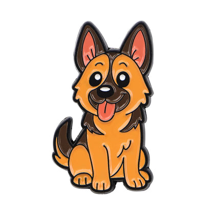 Cute Animals Dogs Cats Enamel Pins Cartoon Frogs Brooch Lapel Pin Badge on Backpack Clothing Accessories Fashion Jewelry Gifts