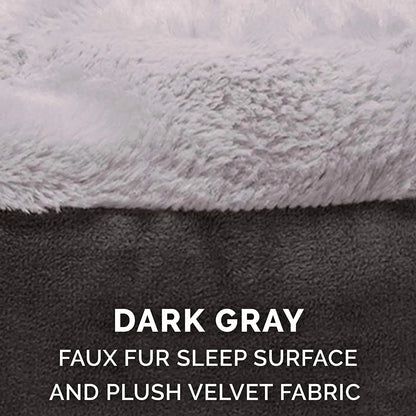 Semi-closed Dog Kennel Pet Sleeping Pad Kitten Puppy Winter Warm Nest Litter Mat Plush Dirty Resistant Pet Bed Kennel