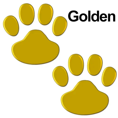 1/2/4Pairs 3D Stickers Paw Animal Dog Cat Cool Design Bear Foot Prints Footprint Decal Car Stickers for Auto Motorcycle