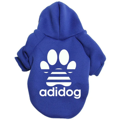Dog Clothes Casual Autumn and Winter Hooded Sweater Large, Medium and Small Dogs Pet Clothing