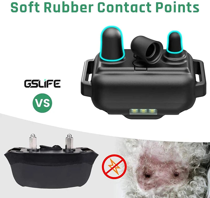 the POWERPET COMMAND PRO - VIP Electric Dog Training Collar, Waterproof Dog Bark Collar, Pet with Remote Control Rechargeable Anti-Barking Device Equipment