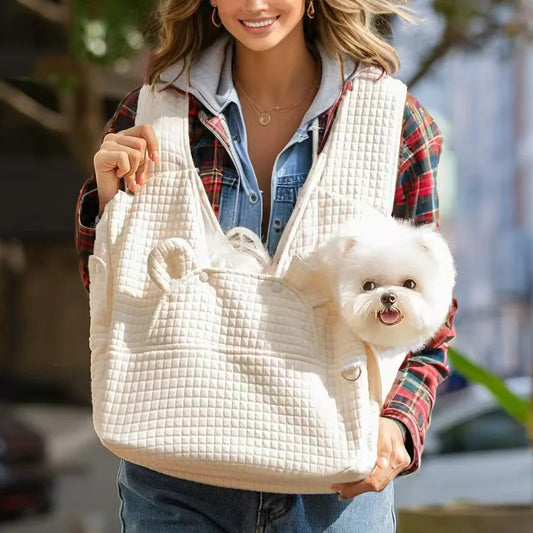 2025 best-selling dog bag - suitable for all seasons. Dog and cat outdoor bag with large capacity, breathable and comfortable.